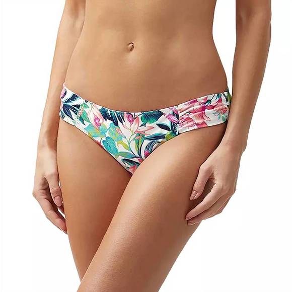TOMMY BAHAMA Other - NEW TOMMY BAHAMA fleur de flora reversible side shirred hipster in white